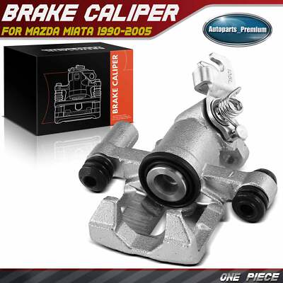 Disc Brake Caliper with Metal Piston for Mazda Miata 1990-2005 Rear Driver Left