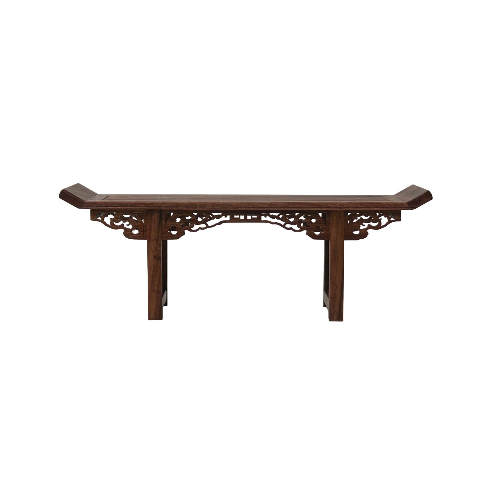 Chinese Rosewood Handmade Miniature Altar Table Display Decor Art ws3744S Chinese Rosewood Handmade Miniature Altar Table Display Decor Art ws3744S