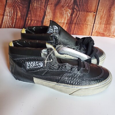 Vans Vault Half Cab EF LX Shoes 'LUX DUCT Black' - VN0A5HZVBLA SIZE 10