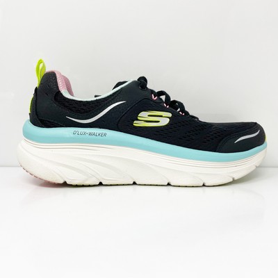 

Skechers Womens D Lux Walker Infinite 149023TX Черные кроссовки Кроссовки 7.5, Черный, D Lux Walker Infinite