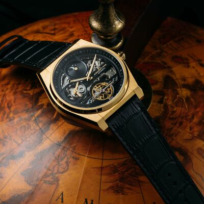 Pre-owned Archetype Rogue Automatic Gold Black