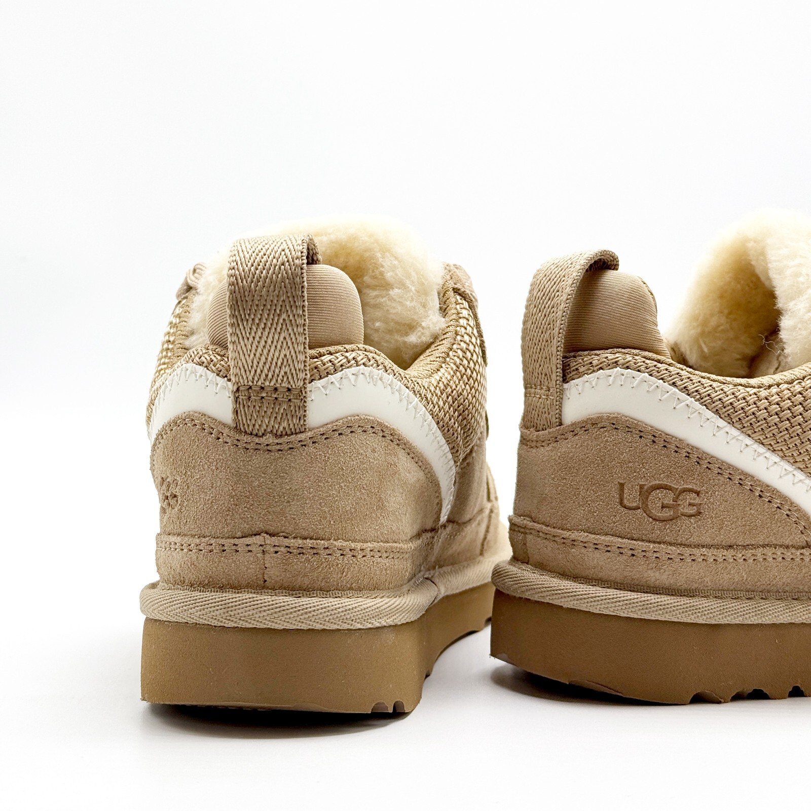 *NEW* Unisex Youth Kids UGG Lowmel Suede Sneakers Sand (1152410K SAN) 👍