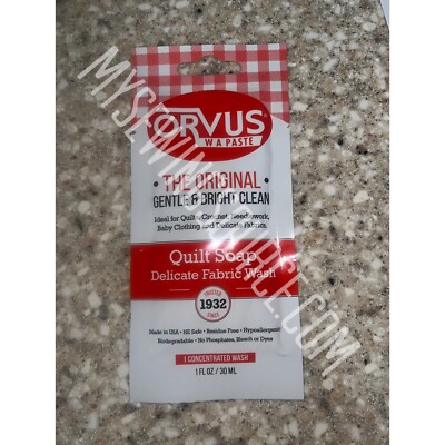 Orvus Delicate Quilt Wash 1 oz Single Load