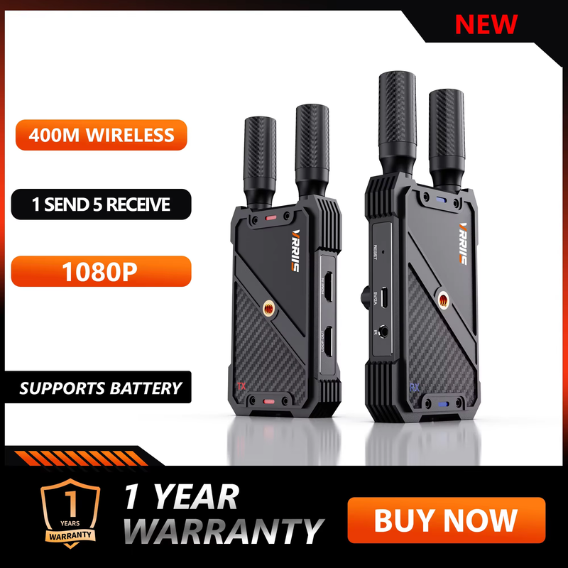 400M 1080P Wireless Hdmi Extender Video Transmitter Receiver for For Camera Lapt