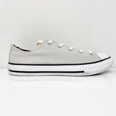 

Converse Girls Chuck Taylor All Star 658559F Серые повседневные кроссовки, размер 4, Серый, Chuck Taylor All Star