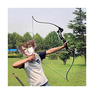 Monleap 64" Recurve Bow and Arrows Set for Adults Archery Takedown Bow Surviv...