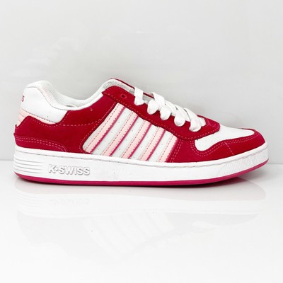 

K-Swiss Girls Varsity 83360629 Красная повседневная обувь Кроссовки Размер 5.5, Красный, Varsity