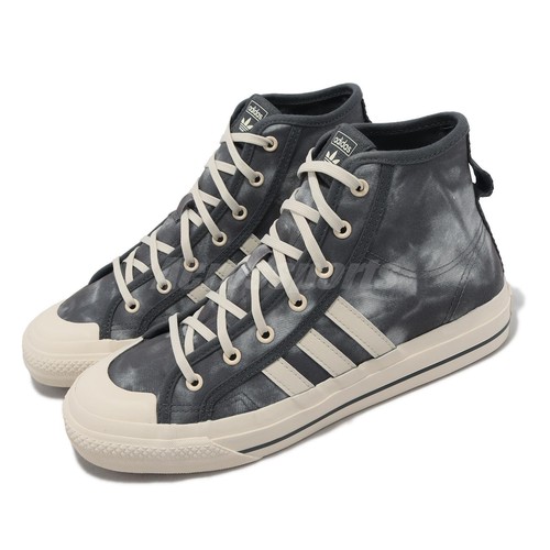 

Adidas x Parley Nizza HI RF J Acid Wash Clear White Детские молодежные повседневные кроссовки GY7049, Белый, Nizza Hi Rf J