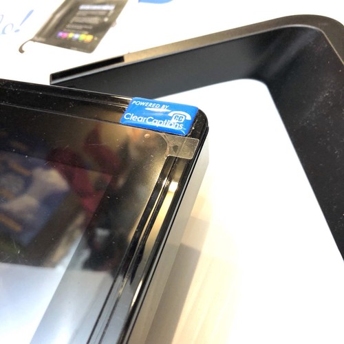 Clarity Ensemble Amplified Caption Phone Corded Touchscreen Hearing Impaired