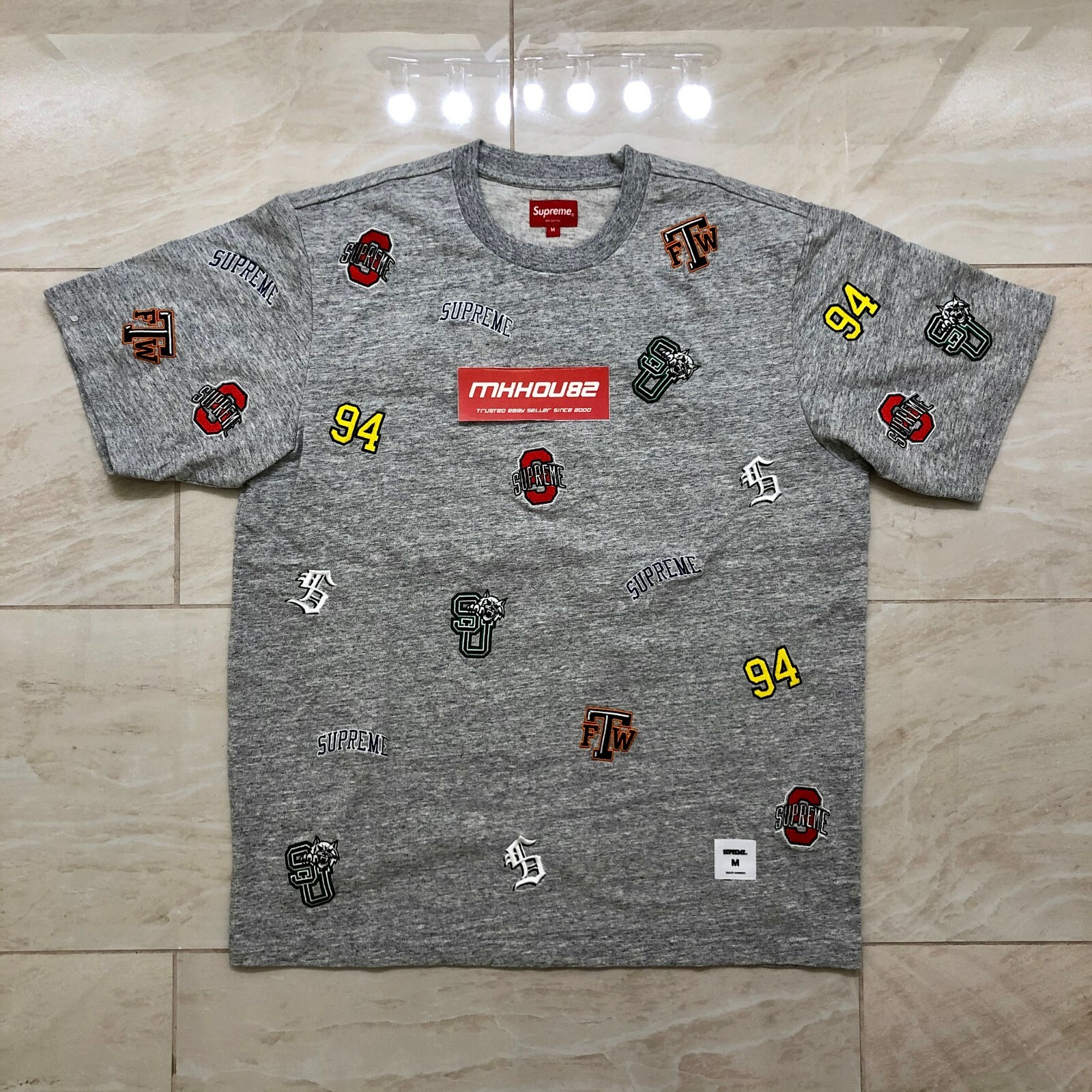 SUPREME 20SS Cherries サイズM グレー 楽天市場】SUPREME 20ss Brushed Polka Dot Cardigan Sサイズ