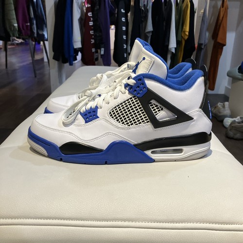 Air Jordan 4 Retro ホワイト/ブルー サイズ10 Jordan 4 Retro Blue | eBay