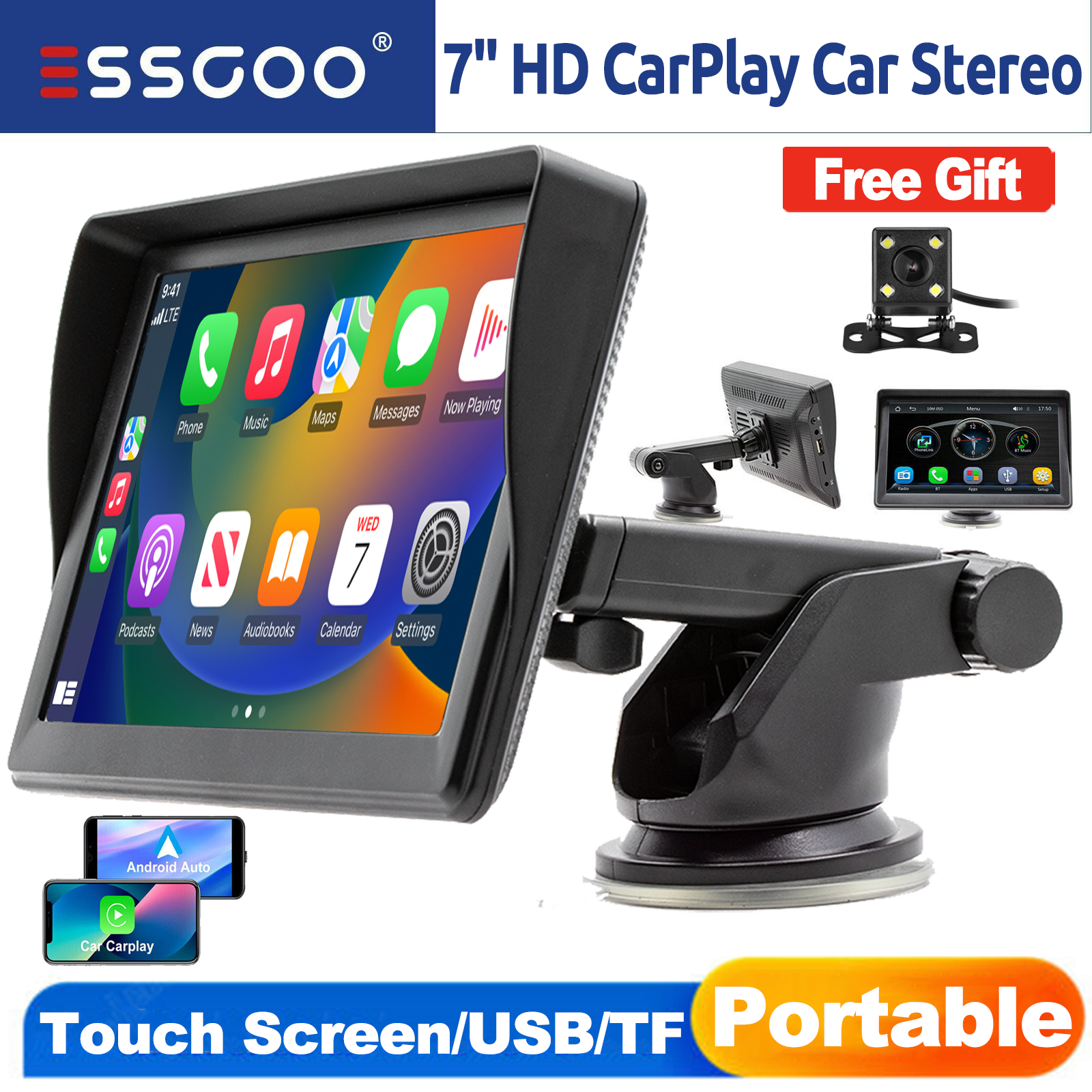Radio Apple Carplay Android Auto 7