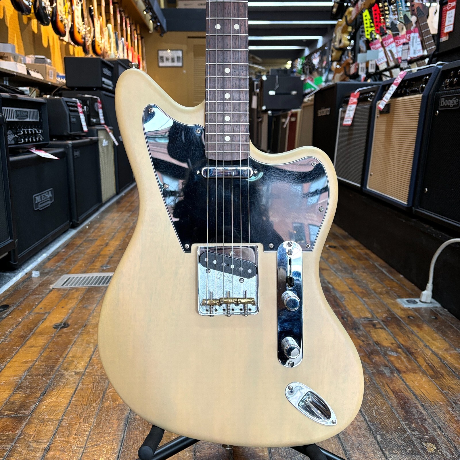 新しい到着 Warmoth Jazzcaster Electric Guitar Early 2020s Satin Vintage ギター
