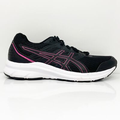 

Кроссовки Asics Womens Jolt 3 1012A908 черные кроссовки размер 9.5, Черный, JOLT 3