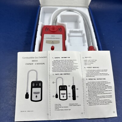 Brand New Combustible Gas Detector 8800a Home Inspector Tools