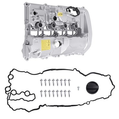 Aluminum Valve Cover w/Gasket for BMW 230i 330e 330i 430i 530i X1 X2 X3 17-20