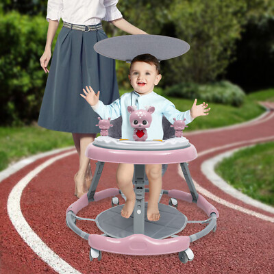 Lauflernhilfe Baby Lauflern Wagen Walker Kinderwagen Mit Musik Spielstation