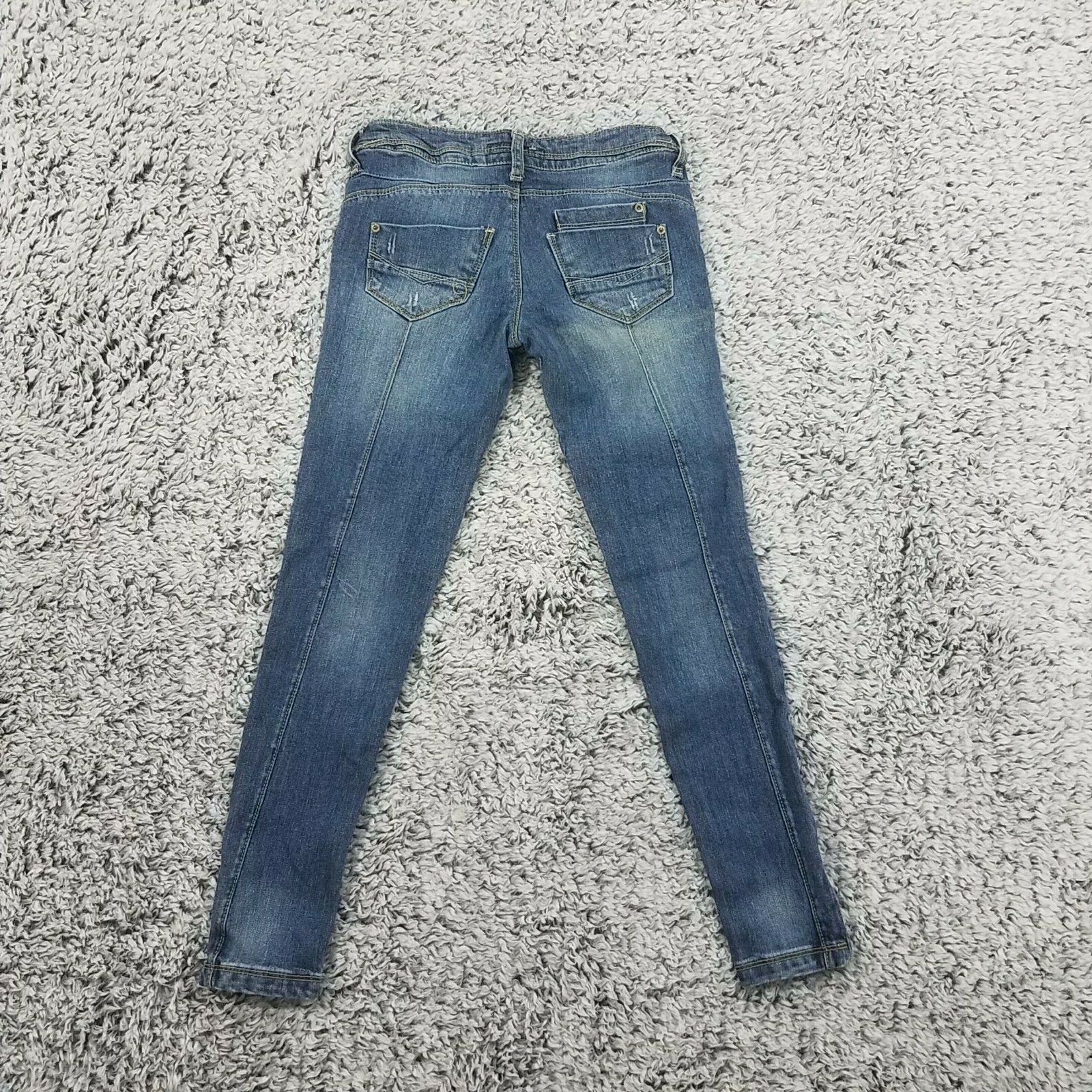 Low Rise Skinny Ankle Jeans 