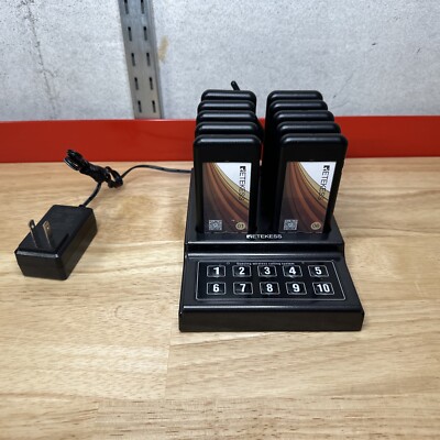 Retekess TD174 Restaurant Pager System, Long Working Distance Pager Tested