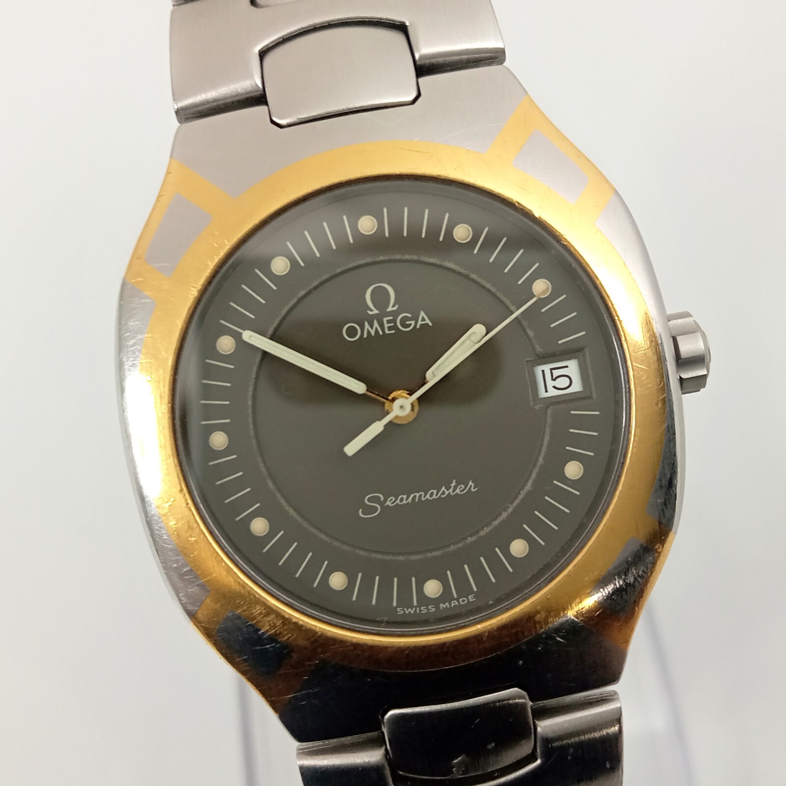 EXC+5] Vintage OMEGA Seamaster Polaris Cal.1441 Gray Dial