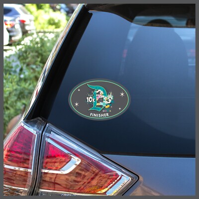Disneyland Half Marathon 10K 6.2 Donald FINISHER 2024 Decal or Car Magnet