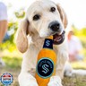 Pets First NHL Seattle Kraken Beer Bottle Plush Dog and Cat Toy- Cutest Stadium SODA Bottle Snack Plush Toy for Dogs and Cats with Inner Squeaker and Beautiful Hockey Team/ Logo