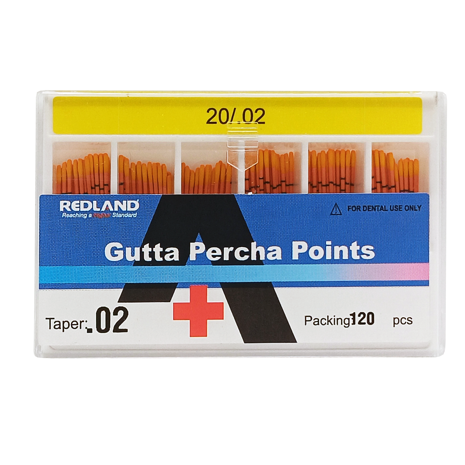REDLAND MM Marked Endodontic Gutta Percha Point .02/.04/.06 Taper All Size 15-40