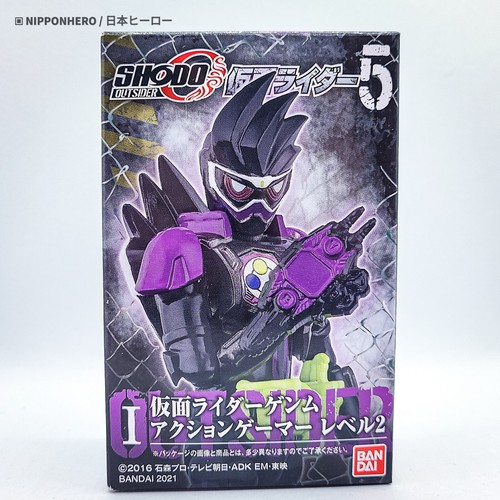 SHODO Kamen Rider Ex-Aid GENM ACTION GAMER LEVEL 2 Mighty