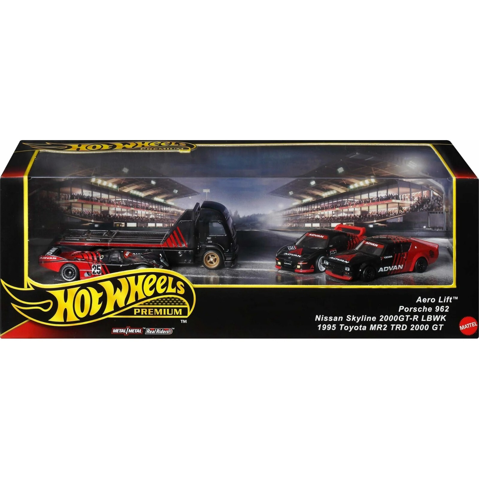 Hot Wheels PREMIUM 25台set Hot Wheels Premium - Collector Diorama Display Set, 2025 Mix