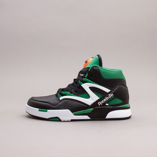 

Баскетбольные бутсы Reebok Classics Omni Zone II, черные, зеленые, Celtics New Men GX3779, Зеленый