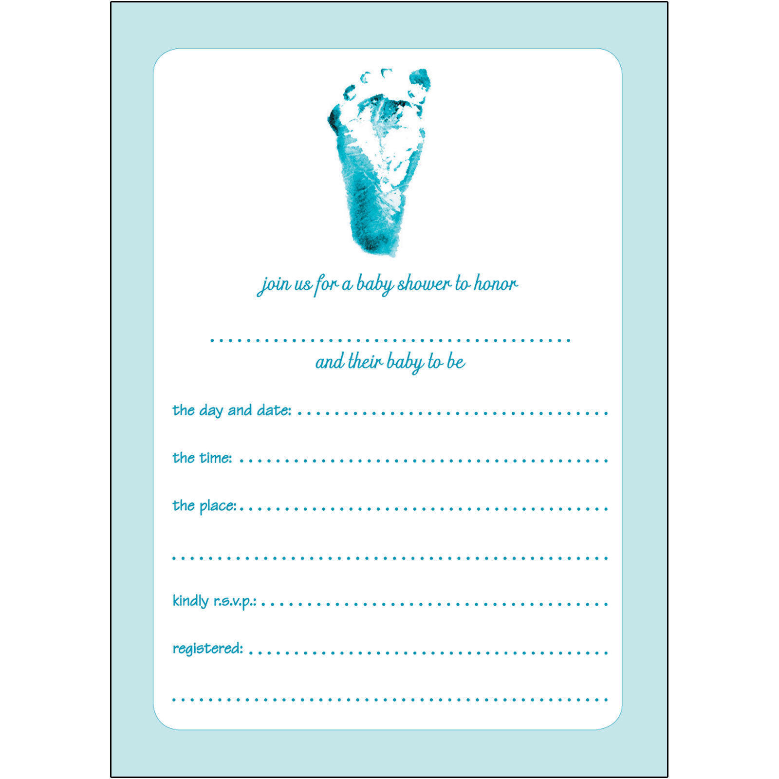 Baby Shower Greeting Cards and Invitations