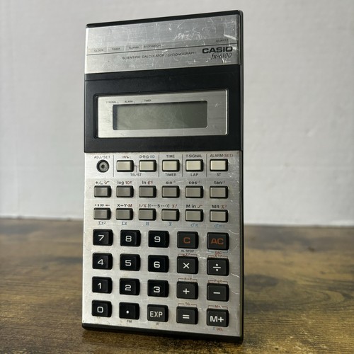 Vintage Japan 80's Casio fx-6100 Scientific Calculator/Chronograph