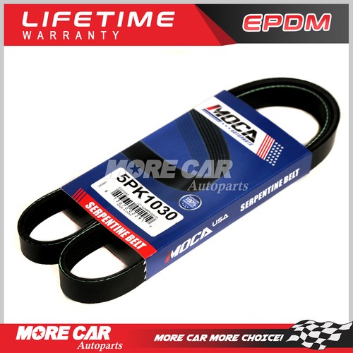Serpentine Belt 5PK1030 for BMW X5 Buick Regal Chevrolet