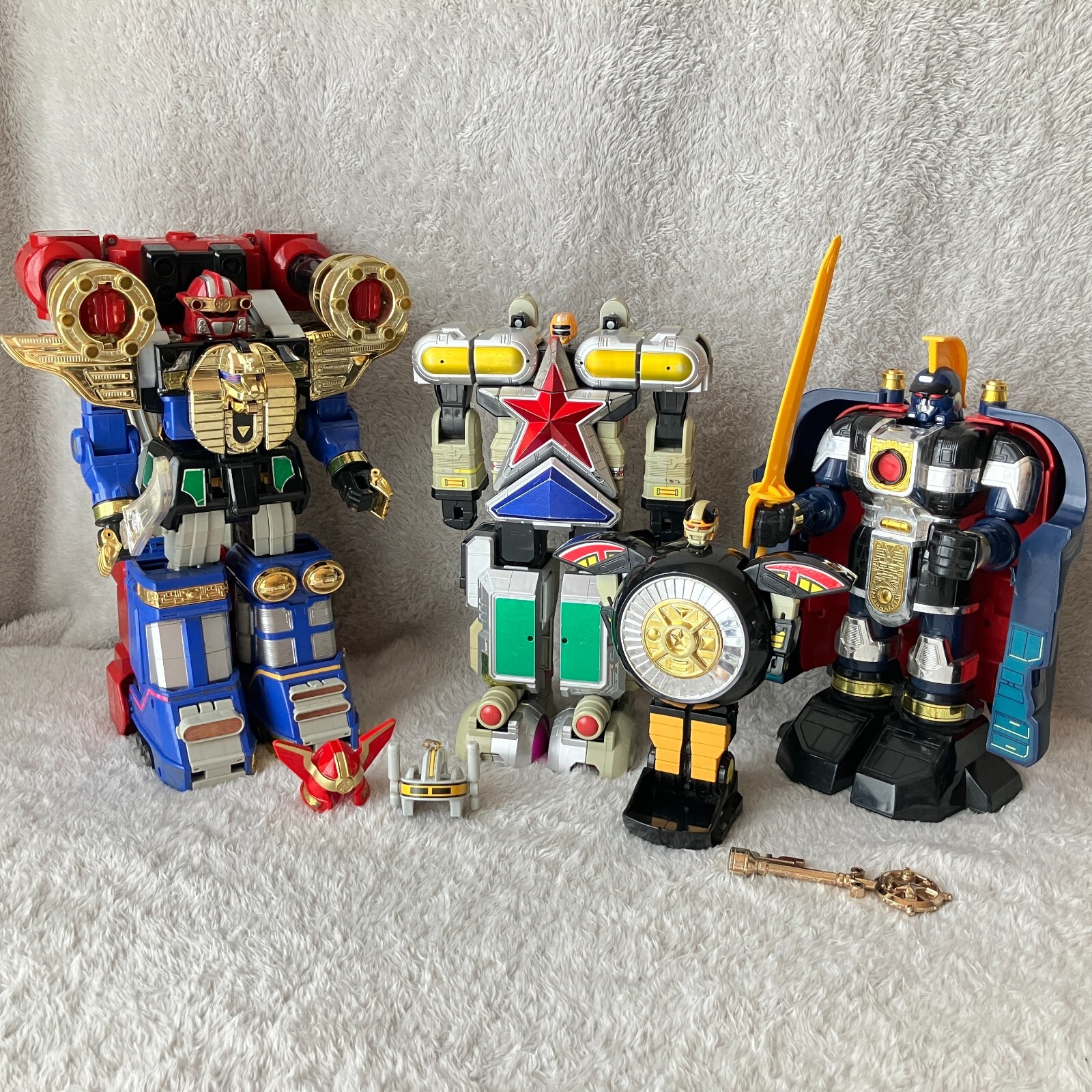 ゼロゴウカンセット BANDAI Japan DX Megazord Power Rangers Zeo Super Sentai