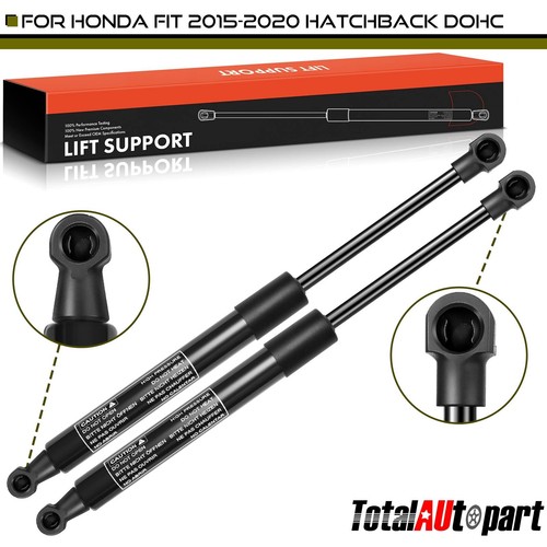Pair (2) Rear Hatch Lift Supports / Struts For 2015-2019 Honda Fit Hatchback - Gas Shocks Replacement