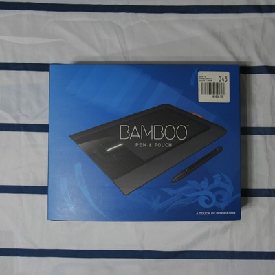 Wacom CTL460 Bamboo Pen Tablet used very little very good condition in box