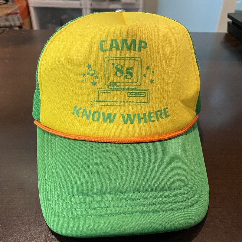 Camp Know Where Computer Camp Cap From Stranger Things