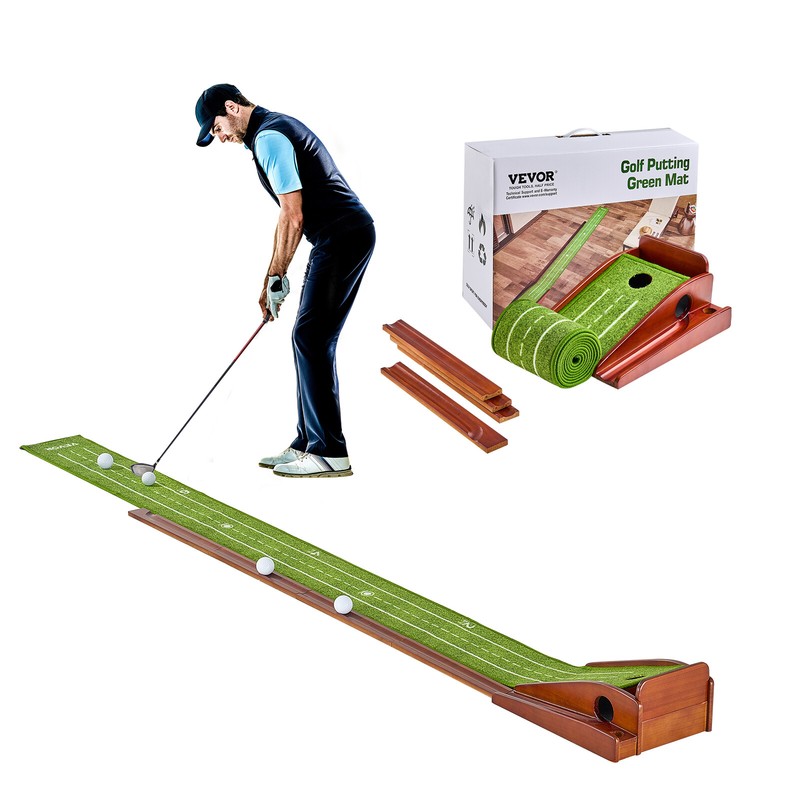 VEVOR Golf Putting Mat Indoor Golf Putting Green Golf Training