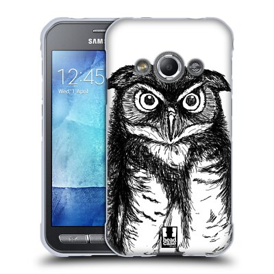 HEAD CASE DESIGNS HAND DRAWN ANIMALS SOFT GEL CASE FOR SAMSUNG PHONES 4