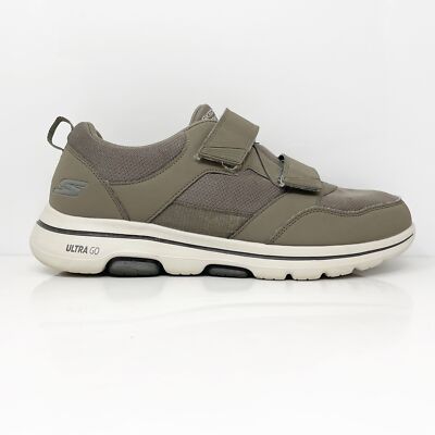 

Skechers Mens Go Walk 5 55515EWW Коричневые повседневные кроссовки, размер 10, Коричневый, Go Walk 5