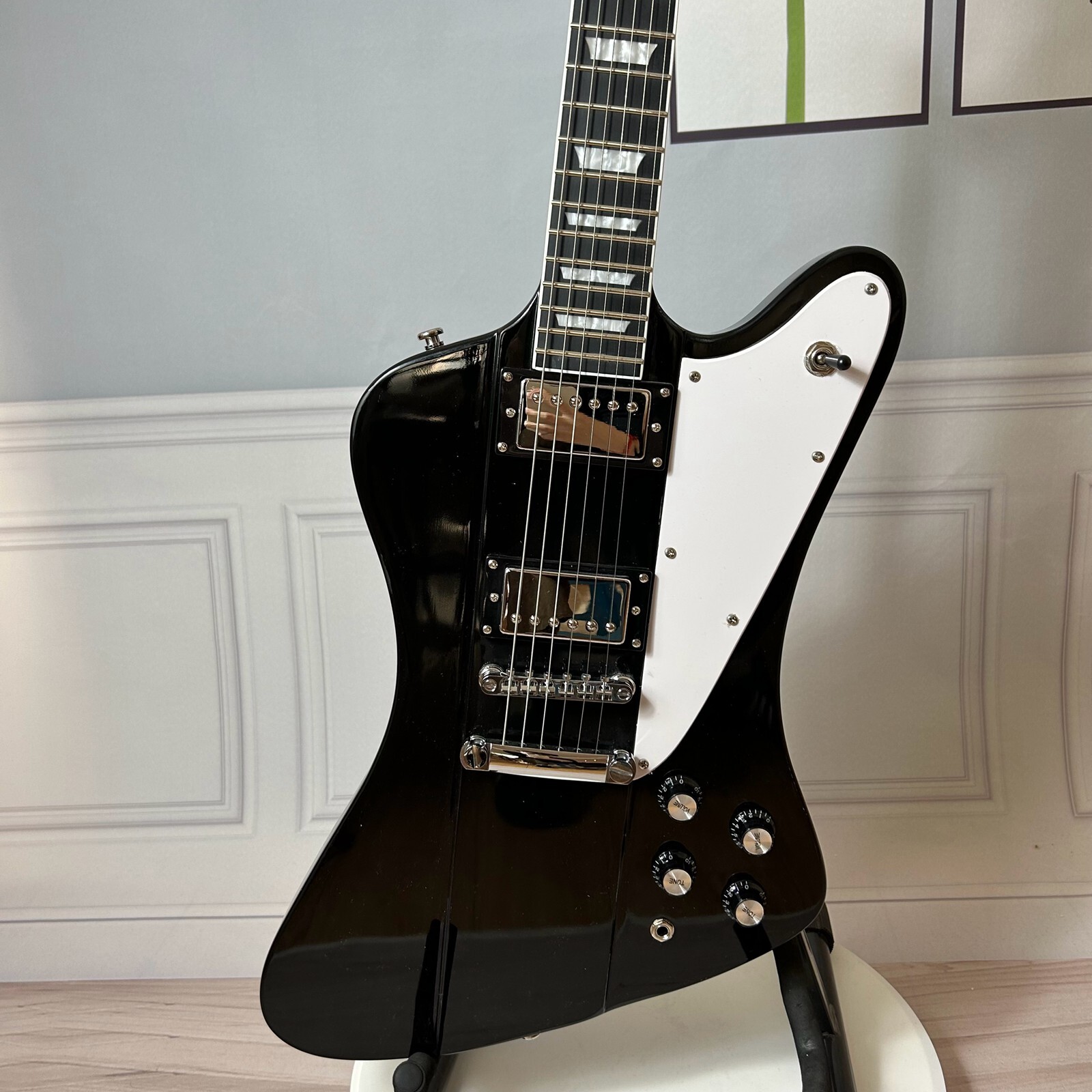 ギター ESP FIREBIRD CUSTOM ORDER UNIQUE ESP Firebird Custom Order Custom Shop One off | Reverb