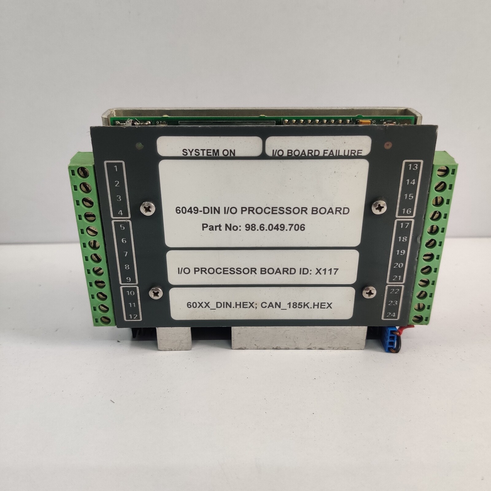 PRAXIS AUTOMATION TECHNOLOGY 98.6.049.706 CONTROL PROCESSOR