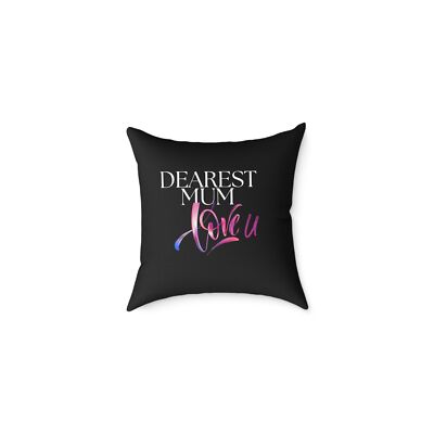 Square Poly Canvas Pillow