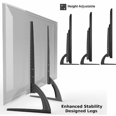 Universal Table Top TV Stand Legs for Sony Bravia KDL-32L504, Height Adjustable