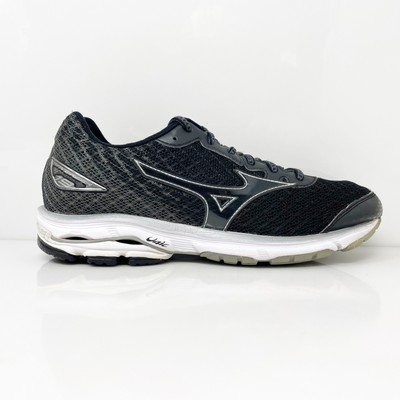 

Mizuno Womens Wave Rider 19 410736 9000 Черные кроссовки для бега Размер 9,5, Черный, Wave Rider 19