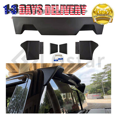 Matte Black 985399 Truck Cab Wing Spoiler Fits 2014-2021 Toyota Tundra 5.7L 4.6L