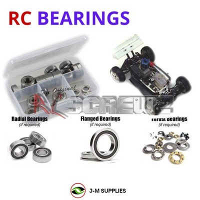 RCScrewZ Rubber Shielded Bearings kyo020r for Kyosho Inferno MP5 (31551) | SET