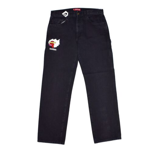 Supreme Baggy Jean Purple Denim FW24 Classic Logo Size 32 | eBay Supreme Baggy Jean Purple Denim FW24 Classic Logo Size 32 | eBay