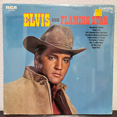 ELVIS PRESLEY - Sings Flaming Star (RCA CAS-2304) - 12'' Vinyl Record LP - SEALED