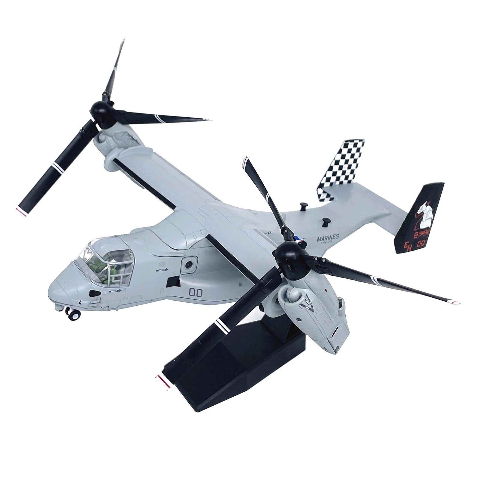 US Air Force V-22 Osprey Helicopter Model 1/72 Scale Alloy 24cm